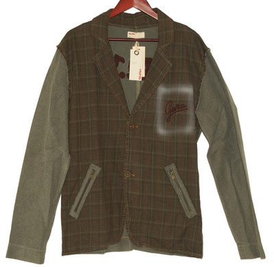 Guru Herren Jacke Khaki Größe XXL Top Zustand