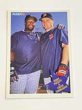 1994 Fleer Baseball #712 - Kirby Puckett / Chuck Knoblauch - Minnesota Twins