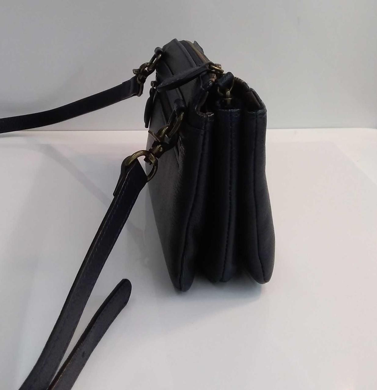 Functional Mini Shoulder Bag Model Amuse Navy DAK… - image 3