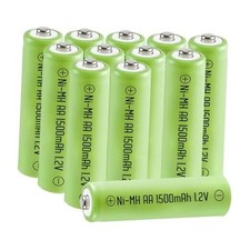  12 Packs AA 1500mAh Long Lasting Rechargeable Batteries, Pre-Charged1.2V Ni  2.06 per gallon
