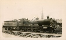 G&SWR GSWR Class 361 4-6-0 LMS 14664 Locomotive Real Photo RPPC Railway Postcard