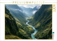 Calvendo Puzzle Turquoise Waters In Unspoiled Nature | 1000 Pieces, Finished Siz