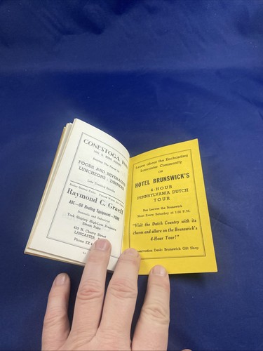 Vintage 1956 Lancaster City Streets & Rural Routes Directory Ephemera PA - Picture 5 of 12