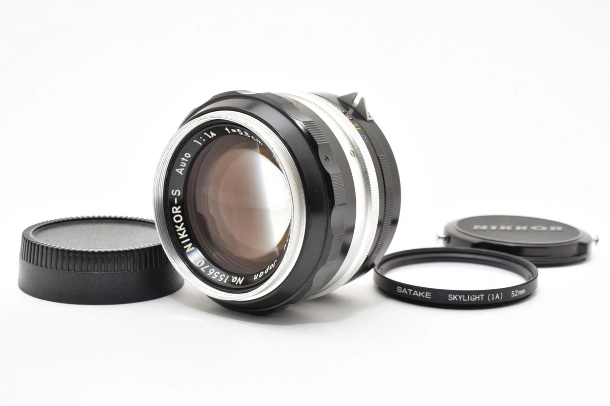 Nikon f/1.4 Lenses 58mm Focal for sale | eBay