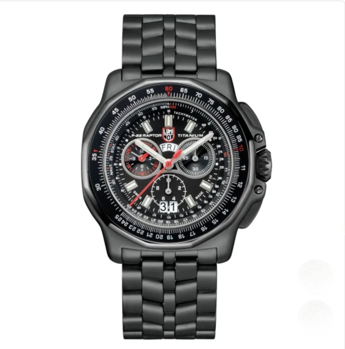 【希少】Luminox F-22ラプター9270シリーズ NEW Luminox F-22 RAPTOR™ Titanium 9270 Series Pilot Watch, 44 mm