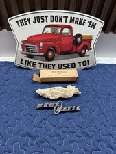 Nos 1952-53 1953 Mercury Stainless Merc O Matic Script Oem Merc O Matic