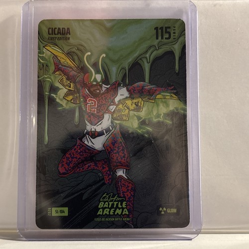 Cade Cunningham Cicada Glow Slime 2026 Bo Jackson Battle Arena SL-104 SP