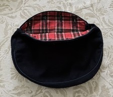 Bermuda Bag Cover Navy Wool Smaller Style 4 Button Vintage