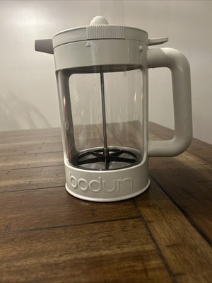 Bodum Bean Cold Brew Coffee Maker 12 Cup French Press, Black, 1.5L, 51 oz No Box