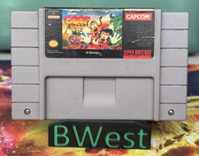 Goofy Troop SNES Super Nintendo Entertainment System Used Disney Capcom 1992