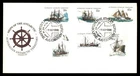 Mayfairstamps Australian Antarctic Territory FDC 1981 Large Boats Combo First Da
