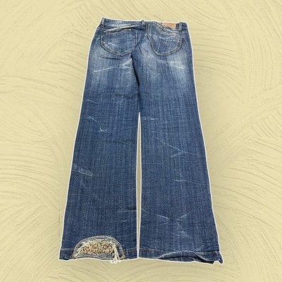 Fishbone Denim Original 90 s Gr. M mit Gürtel Vintage Jeans Herren Distressed