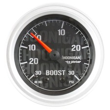 Autometer 4303-09000 Hoonigan2-116 Vacboost 30inhg-30psi Mechanical Autometer 4303-09000 Hoonigan2-116 Vacboost 30inhg-30psi Mechanical