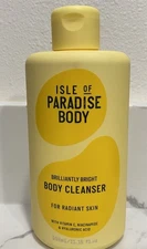 ISLE OF PARADISE Brilliantly Bright Body Cleanser RADIANT 11.15 fl oz SEALED