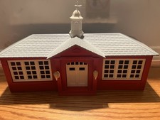 Plasticville SC-4 School House O Scale '50's No Box