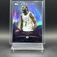 Jaylen Brown 2025-26 Topps Midnight #2 Boston Celtics