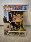 Tom Gibis signed Shikamaru Nara Funko Pop! Naruto #933 JSA Authentic