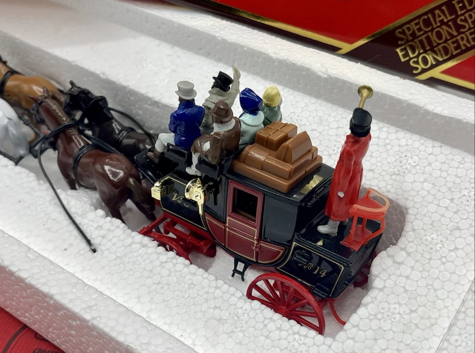 CALÈCHE passenger coach 4 chevaux 1820 - MATCHBOX Yesteryear YS-39 - 1990 - NEUF - Photo 3/4