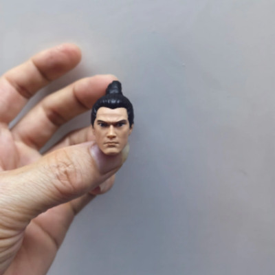 Three Kingdoms Zhao Yun  Zi long Head Carving 1/12 Scale Fit 6'' ML figure toys