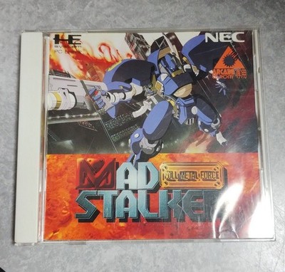 MAD STALKER Full Metal Force PC Engine CD-ROM Japan Import F/S FedEx DHL