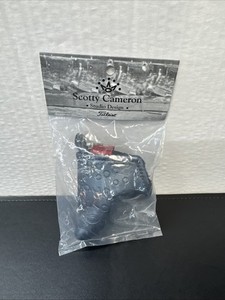 Scotty Cameron Mini Headcover Key Fob Midnight Black Keychain