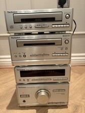 Vintage Technics Hi Fi Stack Audio System Tape CD Radio-Please Read Description