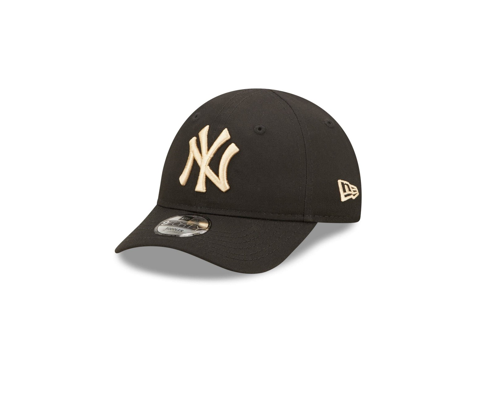 Casquette Yankees enfant en coton noir haut de gamme avec broderie officielle NY