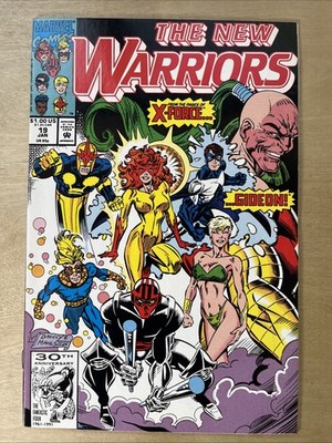 The New Warriors #19 (Marvel Comics January 1992)