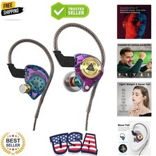 Wired Gaming Earbuds, Ak3file in Ear Monitors, Deep Bass Sound Wired Earbuds,...