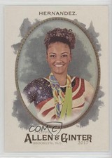 2017 Topps Allen & Ginter Hot Box Foil Laurie Hernandez #274 4r2