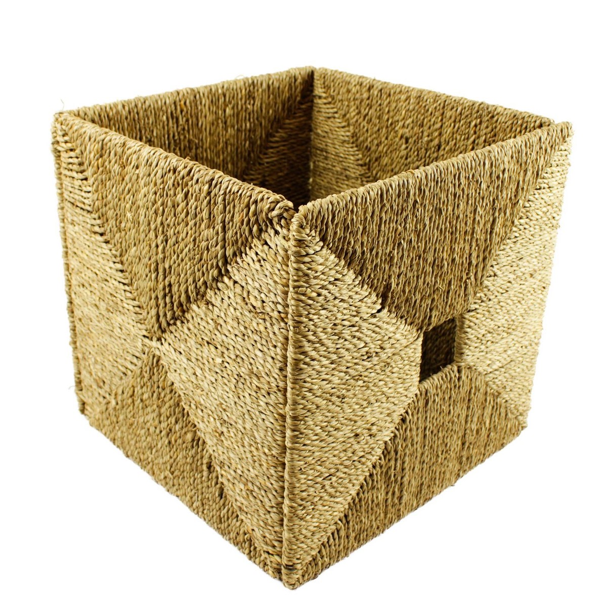 IKEA KNIPSA Seagrass Storage Baskets Set of 2 12.5in Natural | eBay