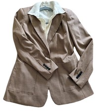 Long Blazer Kariert Damen C&A Gr. 38 M & Blus...