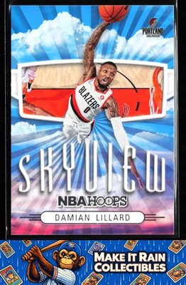 Damian Lillard 2022-23 Hoops Skyview #11 Portland Trail Blazers Basketball