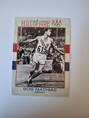 Impel US Olympic Hall Of Fame - Bob Mathias #5 - Trading Card - Olympia