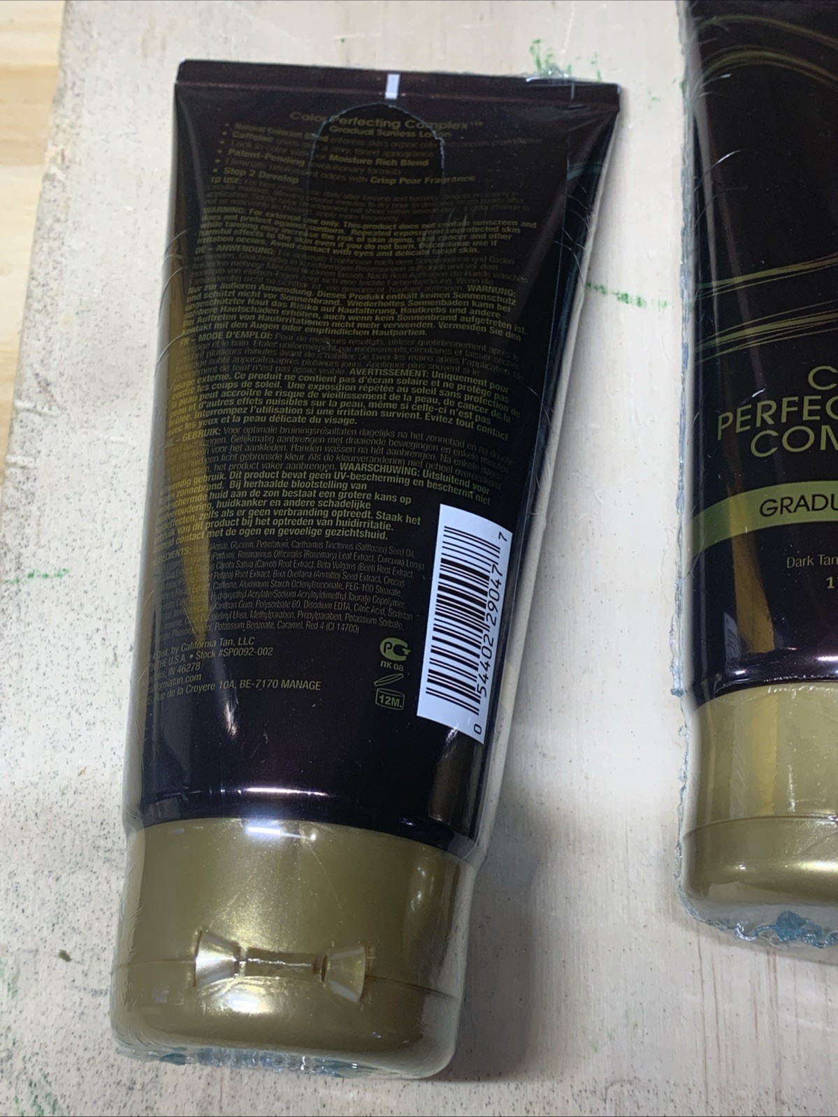 2 Pack California Tan Color Perfecting Complex Gradual Sunless Lotion 6 Fl Oz