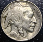 1930 S Buffalo Nickel 5c US Coin San Francisco Mint
