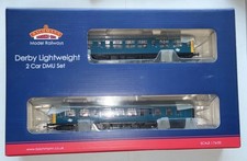 Bachmann OO Gauge 32-517 BR Blue Derby Lightweight 2-car DMU Boxed NEW