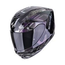 Casque moto intégral SCORPION EXO-391 CLUTTER Noir-Caméléon