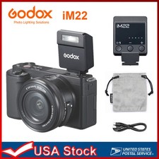 Godox iM22 Mini On-Camera Flash Light Speedlight for Canon Nikon Sony Olympus