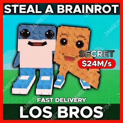 ✅LOS BROS SECRET |💰STEAL A BRAINROT‼️FAST & EASY DELIVERY‼️ $24M/S