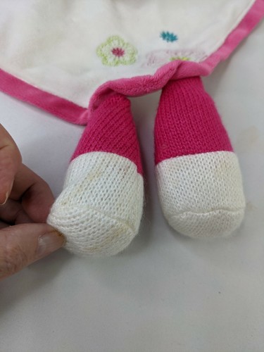 Baby Starters Sock Monkey Lovey Security Blanket Stuffed Animal Toy - Imagen 3 de 6