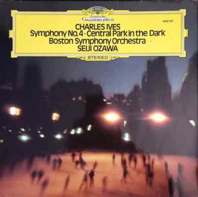 LP Ives Symphony No.4 - Central Park In The Dark NEAR MINT Deutsche Grammopho