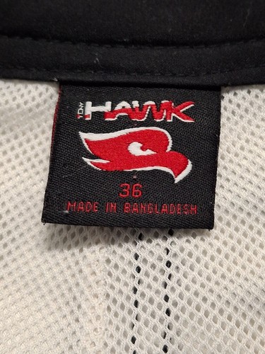 Tony Hawk Mens Geometric Swim Trunks Blue Flame Accent Black/White Size 36 READ - Picture 3 of 9