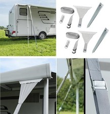 Sturm Abspannset 2x 4,8M Markise Vorzelt Zeltspanner Kassettenmarkisen Wohnwagen