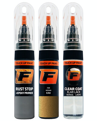 für NISSAN EAK BEATNIK GOLD LACKSTIFT Reparatur Set Autolack Kratzer