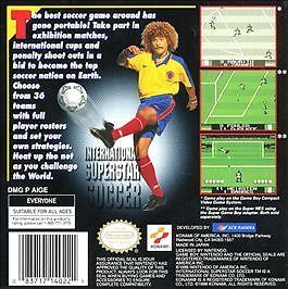 International Superstar Soccer (Nintendo Game Boy)