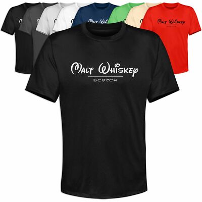 T-Shirt Malt Whiskey Scotch Schreibweise IRL & USA