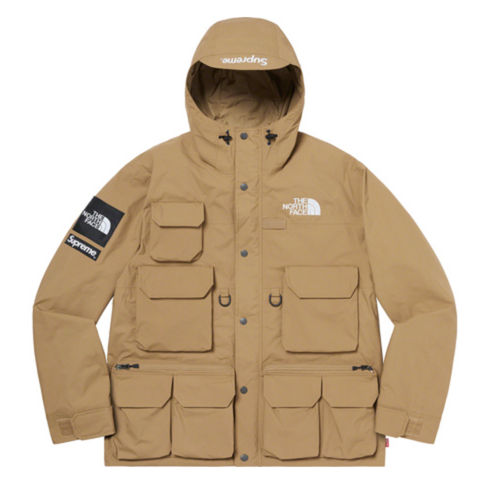 Supreme/The North Face Cargo Jacket - GOLD SIZE MEDIUM