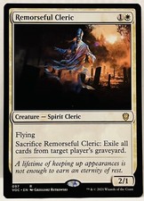MTG-Remorseful Cleric #97 [Innistrad: Crimson Vow Commander] Regular-NM