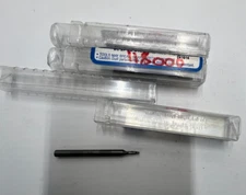 (QTY 3) OSG Square End Mill 1/16" Dia, 1/8" LOC, 2 Flute, Solid Carbide 412-0625